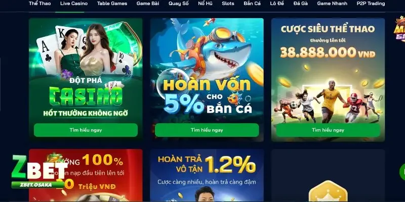 Khuyến mãi ZBET Khuyến mãi ZBET
